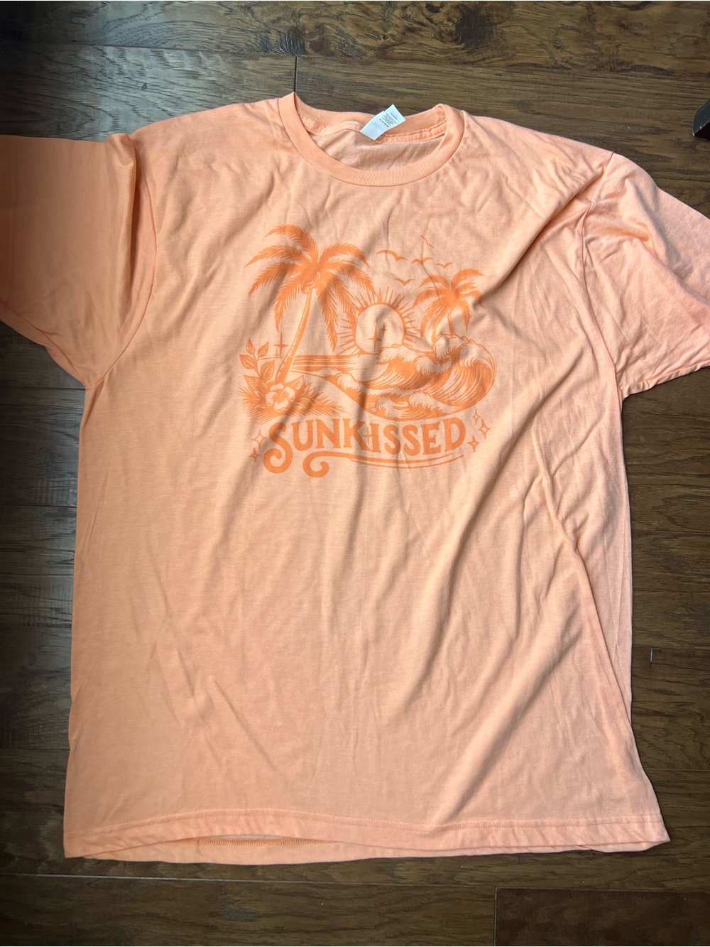 Tultex cantaloupe Sunkissed Graphic Tee